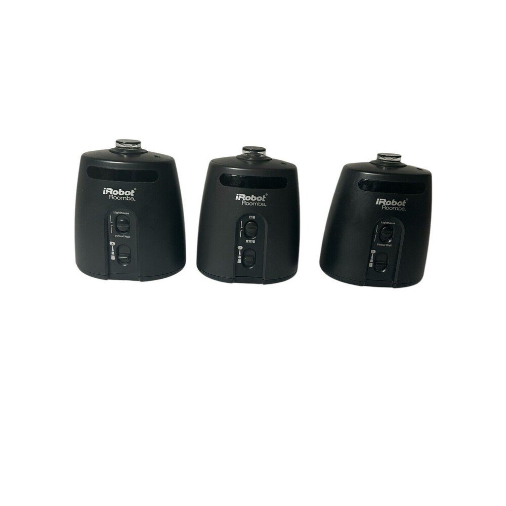 iRobot roomba Black Virtual Wall Lighthouse For RF Compatible Roombas 3 Pack